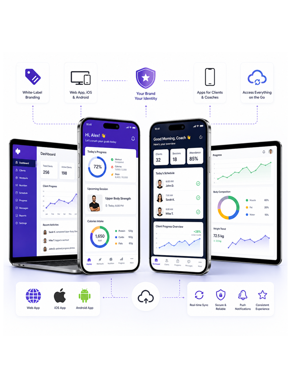 Branded app across devices