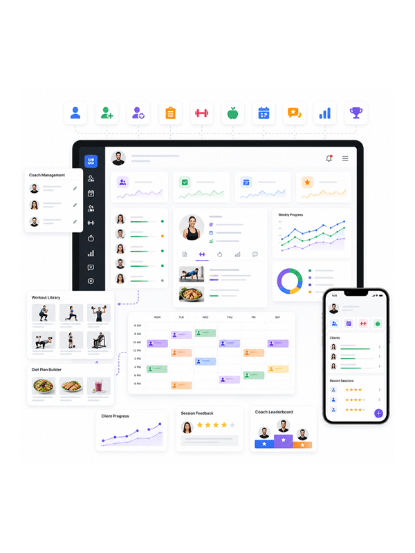 Coach system dashboard