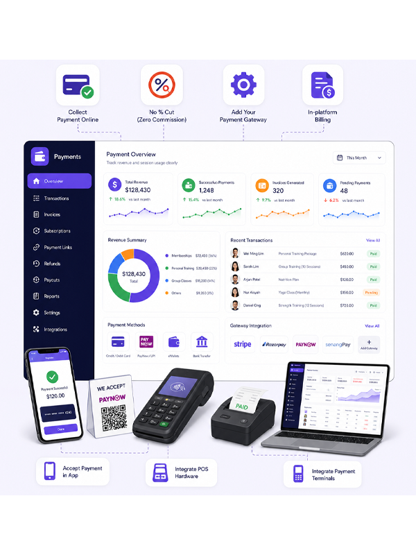 Payments and billing system