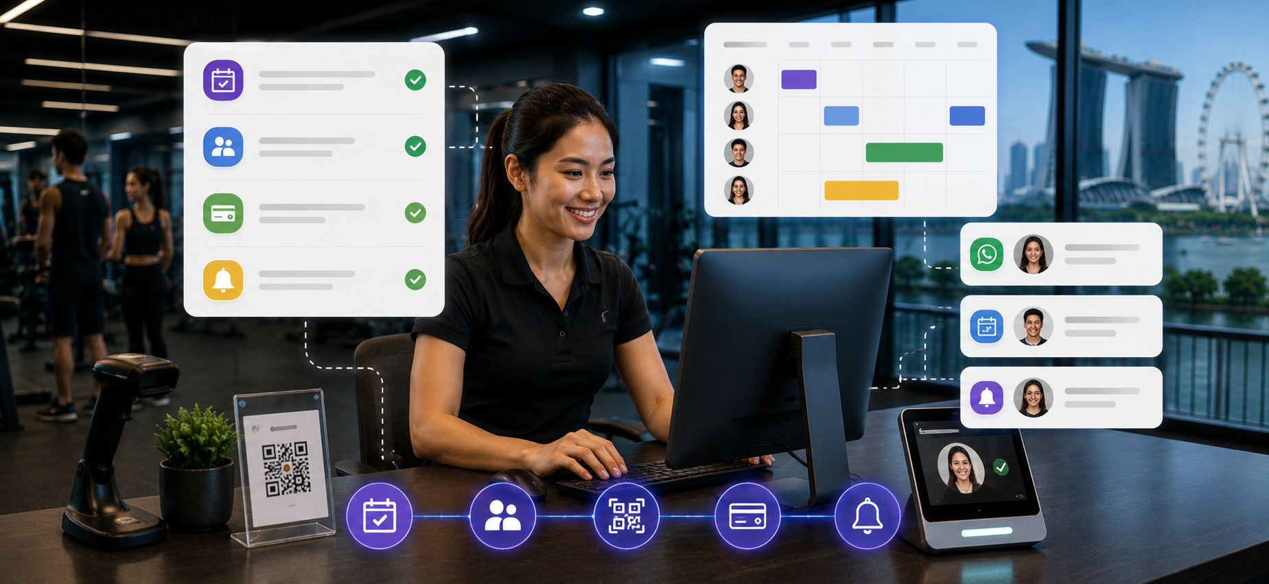 Admin and daily operations inside one system